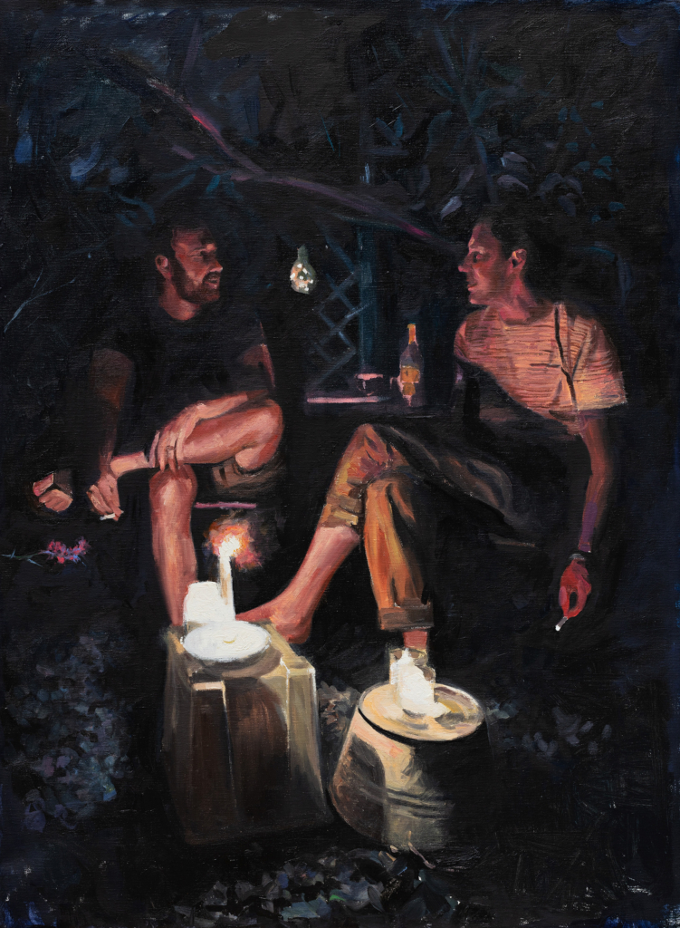 Midnight conversation
